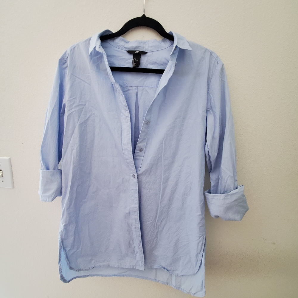 H&M chic button down shirt